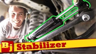 How To Install a Steering Stablizer  Rough Country [upl. by Rohpotsirhc]