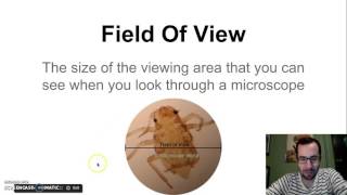 Microscopes amp Field of view Part1 [upl. by Ledua859]