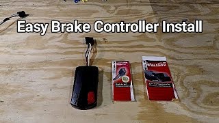 Adding An Electric Brake Controller For Trailer Brakes [upl. by Eardna]