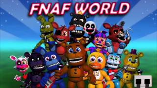 FNaF World OST  Broken Fear Chippers Revenge Theme Extended [upl. by Phene]