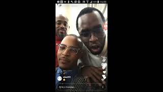 Diddy Is Drunk and acting Gay again TI gets angry MUST SEE🤣🤣 [upl. by Niuq]