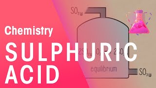 Manufacturing Sulphuric Acid  Reactions  Chemistry  FuseSchool [upl. by Wallie]