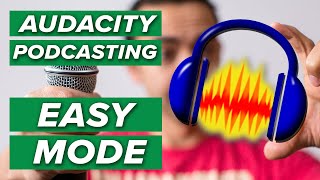 How to Record and Edit a Podcast in Audacity Complete Tutorial [upl. by Klarika]