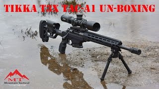 Tikka T3x TacA1 Unboxing and Initial Impressions [upl. by Ades]