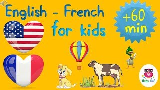 English French for children  Anglais français pour les enfants [upl. by Nonie]