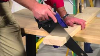 How To Use Hand Saws  Ace Hardware [upl. by Khan]