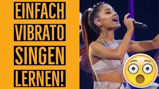 Einfach Vibrato singen Lernen 😍😮 singtipsbyemu [upl. by Ettenig]