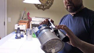 Shark Rocket Pro  How To Empty And Clean The Dust Container [upl. by Oicram797]