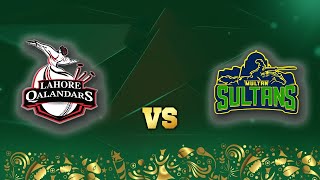 PSL LIVE  Lahore Qalandars vs Multan Sultans  Match 33  HBL PSL 2020MB1 [upl. by Hannahsohs]