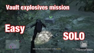 How to do the Vault Explosives Mission SOLO for Casino Heist aggressive [upl. by Einra]