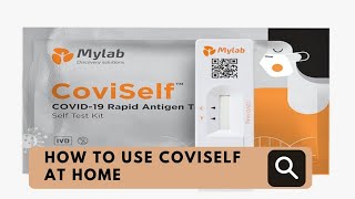 How to use CoviSelf  COVID 19 Rapid Antigen Test Kit  shorts [upl. by Ergener289]