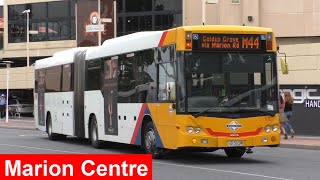 Buses at Marion Centre Interchange  Adelaide Metro [upl. by Ardis]