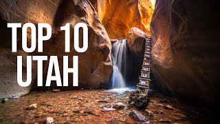 TOP 10 PLACES IN UTAH  That Arent National Parks [upl. by Woodsum]