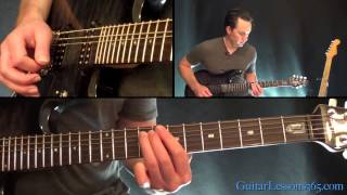 Orion Guitar Lesson Pt2  Metallica  Harmony Section wSolo [upl. by Adnaluoy940]