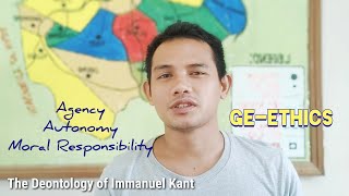 GE ETHICS Discussing Deontology of Immanuel Kant [upl. by Yrogerg]