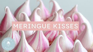 How To Make Meringue Kisses  Georgias Cakes [upl. by Icaj82]