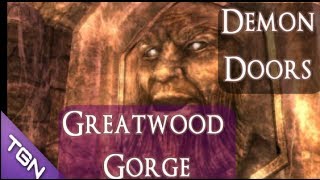 quotThis is the Dealquot Demon Door Greatwood Gorge  Open Sesamemiddlefinger Achievement  Fable TLC [upl. by Kcirdet405]