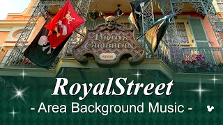 RoyalStreet  Area Background Music  at Tokyo Disneyland [upl. by Aihsenor]