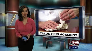 VIDEO Talus Replacement Saves Feet [upl. by Ardnatal]