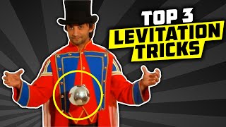 3 SECRET LEVITATION MAGIC TRICKS REVEALED stepbystep [upl. by Freddy]