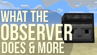 What the Observer observes  Minecraft Tutorial [upl. by Eserahc]