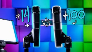 Shure SM57 vs Pyle PDMIC78 How Do They Compare [upl. by Soilisav]