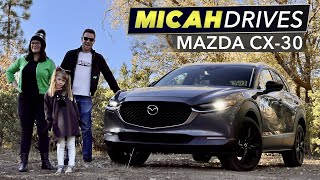 2022 Mazda CX30  Small SUV Family Review [upl. by Hsan]