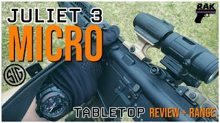 NEW Sig Juliet 3 MICRO  Review  Range [upl. by Notlew]