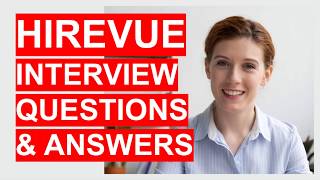 HIREVUE Interview Questions Tips and Answers How to PASS a HireVue Interview [upl. by Julide]