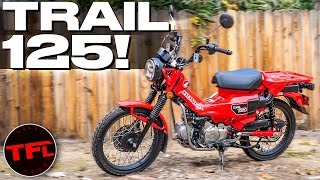 This 2021 Honda Trail 125 Turns More Heads Than A Superbike And Heres Why [upl. by Timofei]