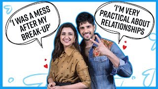 Sidharth Malhotra and Parineeti Chopras candid confessions on love amp heartbreak  Jabariya Jodi [upl. by Trellas]