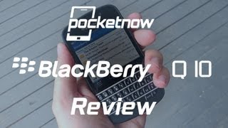 BlackBerry Q10 Review  Pocketnow [upl. by Klug]