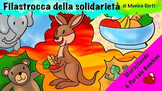 La filastrocca della solidarietà  StoriellandoampPortalebambiniit  storie per bambini Audiostorie [upl. by Idolem]