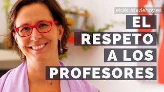 El respeto a los profesores [upl. by Nwahsiek]