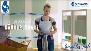 DIDYMOS  Kängurutrage  Bindeanleitung [upl. by Janet]