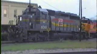 Early CSX at Waycross GA 1988 [upl. by Lihka291]