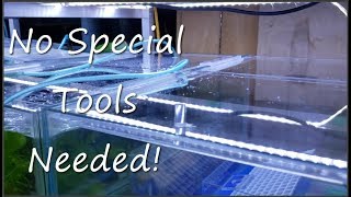 DIY Easy Acrylic Aquarium Lids [upl. by Alburg134]