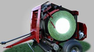 Massey Ferguson 2800 Baler Animation [upl. by Jankey]