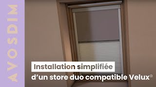 Comment poser votre Store Duo compatible Velux® [upl. by Olivia]