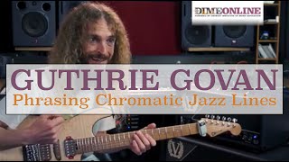 Guthrie Govan on Phrasing Chromatic Jazz Lines [upl. by Isyed625]