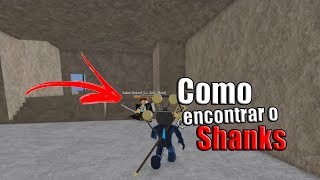 Blox piece  Como encontrar o SHANKS roblox [upl. by Leirda]