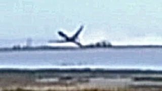 New video released of Asiana plane crash [upl. by Eenel]