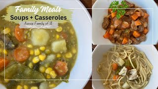 EasyToMake SOUPS  CASSEROLES for the Family [upl. by Peterman172]