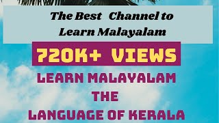 LEARN MALAYALAM LANGUAGEINTRO BASIC WORDS ampPHRASESENGLISH TUTORIAL [upl. by Marduk]