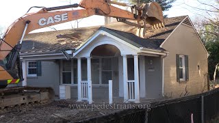 House Demolition Rosedale Avenue [upl. by Esilec]