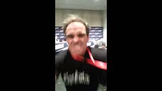 Trevor Phillips Steven Ogg from GTA 5 Tells me quotGo F Yourselfquot NY Comic Con 2013 Original [upl. by Gnoh]