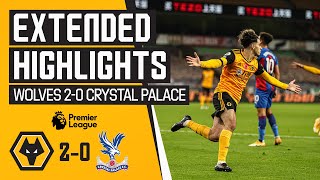 Podence back on the scoresheet  Wolves 20 Crystal Palace  Extended highlights [upl. by Alita]