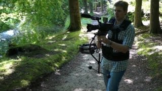 Steadicam Arm amp Vest with CMR Blackbird Stabilizer [upl. by Yeldah]