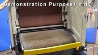 How To Use a Timesaver Wide Belt Sander W Options amp Operation wwwSterlingMachinerycom [upl. by Acir436]