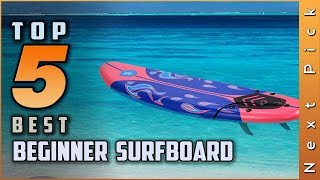 Top 5 Best Beginner Surfboard Review in 2024 [upl. by Ailen]